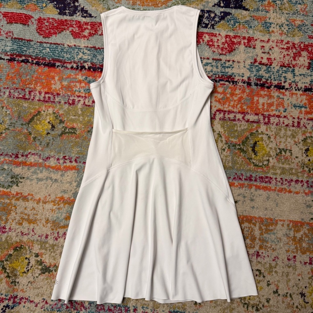 Athleta Women’s White Ace Tennis Dress Size Small - Picture 6 of 8